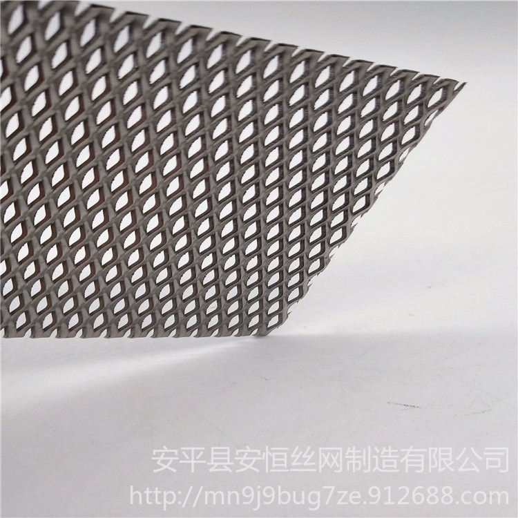 阳极钛网板 钛板网生产厂家 现货菱形孔钛网 斜拉0.15mm厚钛拉网