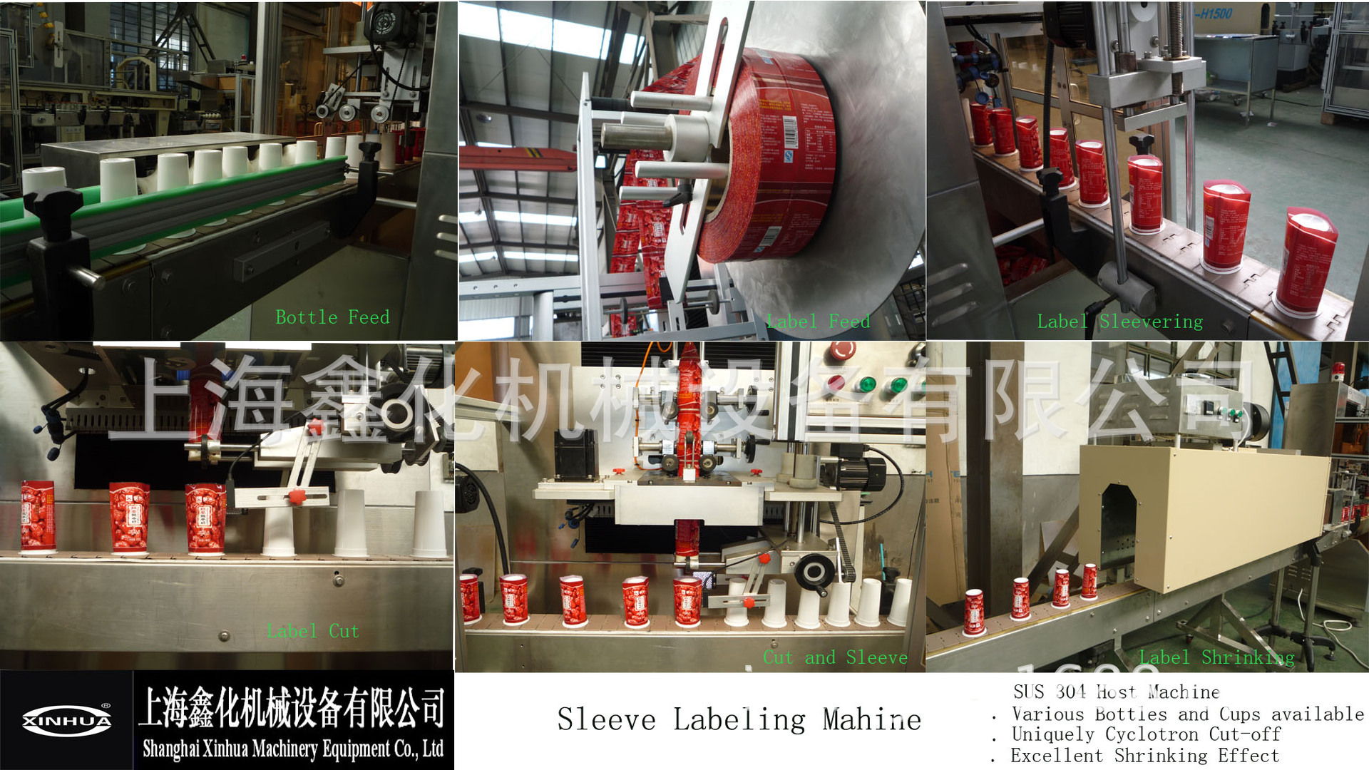 上海全自动新品高速套标机 XHL-250机械厂家自动收缩膜机批发示例图26