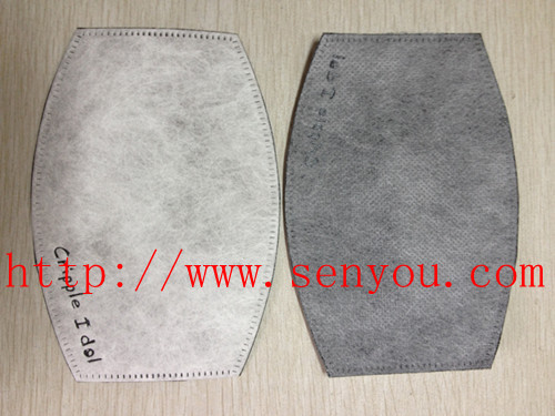 大量供应 复合活性炭纤维棉口罩片1-1.5mm厚 活性炭口罩滤片示例图6