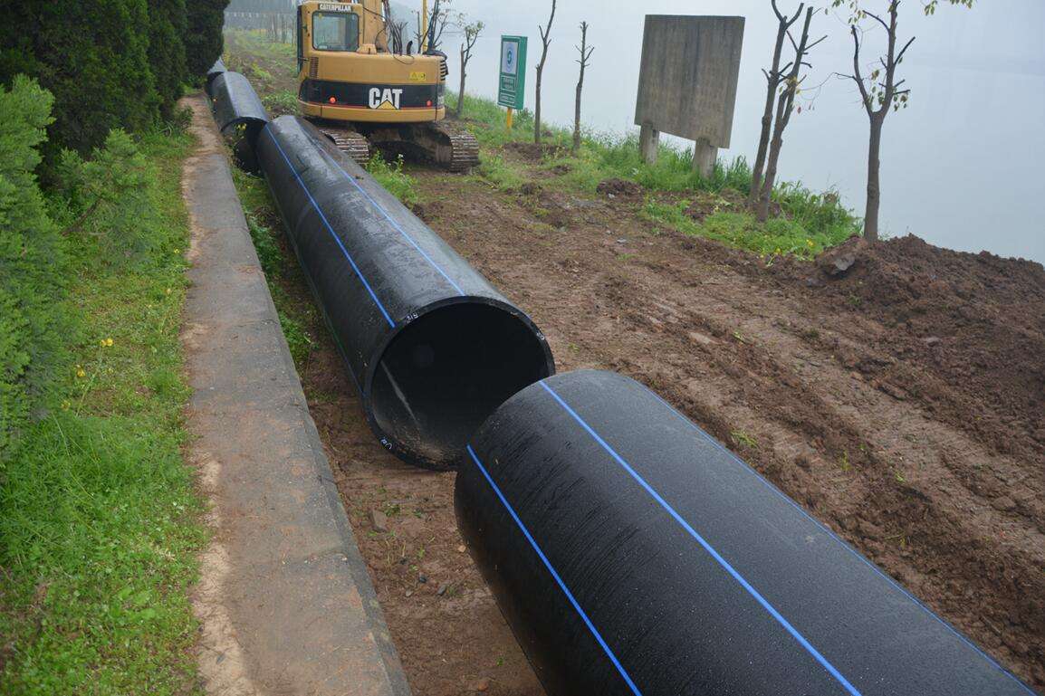 厂家直销孔网钢带复合管 DN200 塑料管给水管市政管道 支持定制示例图7