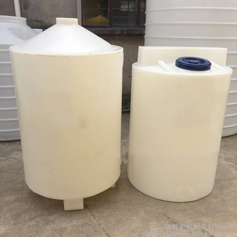 合肥1吨洗涤搅拌桶批发 500升塑料型混合配置罐出厂价 0.75kw减速机