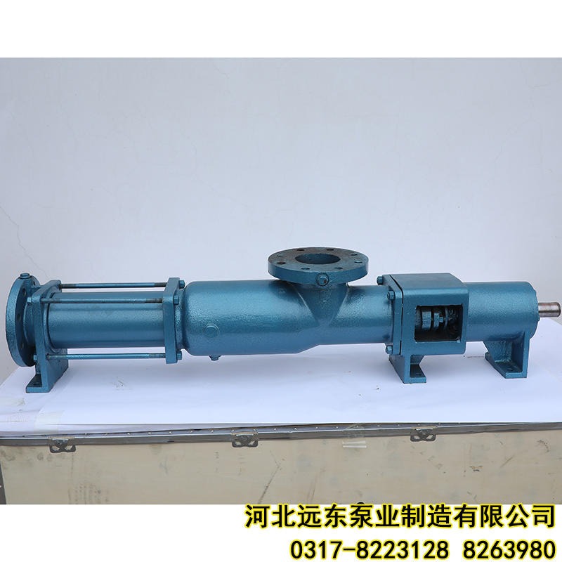 输送皂角泵用G35-1V-W102单螺杆泵配YCJ71-5.5KW,打价值战,而不打价格战图片