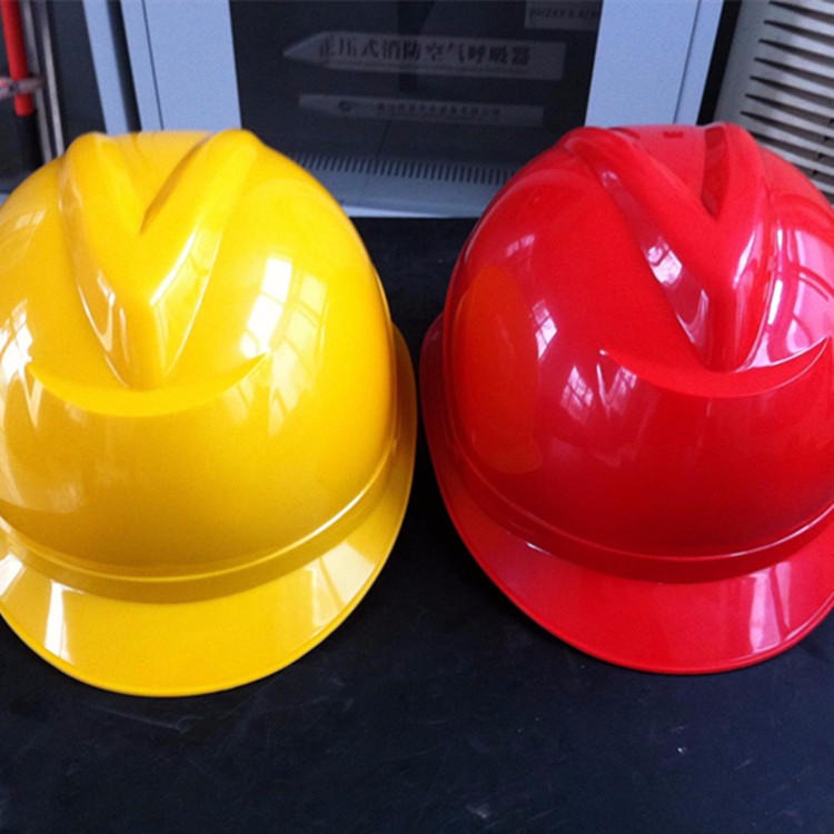 AQM-YW建筑工地施工安全帽 V型ABS塑料头盔-英威电力