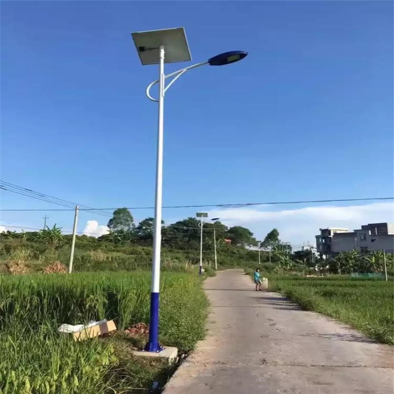 临桂公园路灯生产 灵川60W太阳能灯报价 全州农村太阳能路灯批发