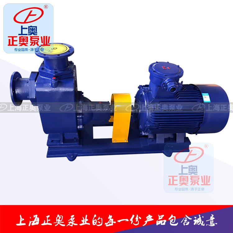 上海正奥CYZ-A型轴联式自吸油泵 铸铁自吸油泵