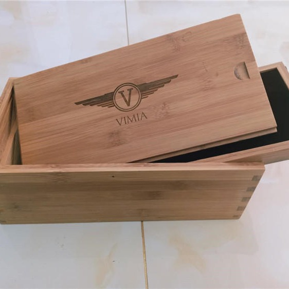 木盒厂定制咖啡胶囊收纳木盒透明翻盖糖包分格盒木质收纳盒6格