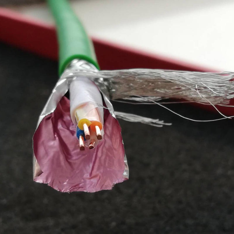 4芯绿色2AH10 Profinet Cable工业以太网总线电缆