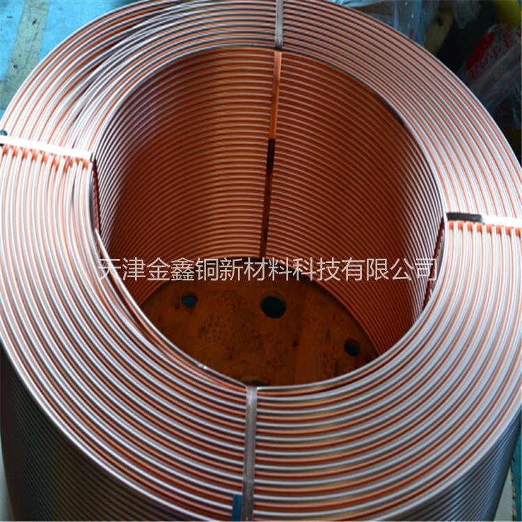 磷脱氧铜管TP1空调/制冷紫铜管C1020无氧铜管紫铜盘管