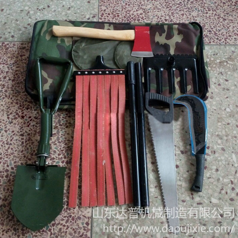 达普DP-ZHGJ森林消防灭火组合工具8件套   多功能灭火组合工具   扑火组合工具