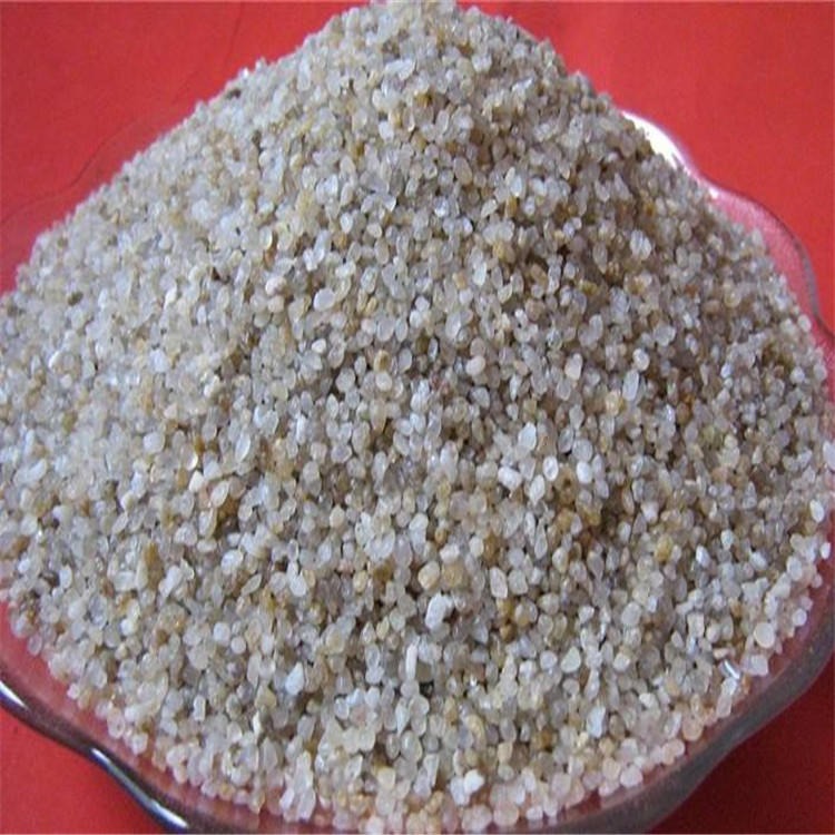 天津石英砂供应厂家 水处理单层滤池滤料 明阳硅含量高的石英砂