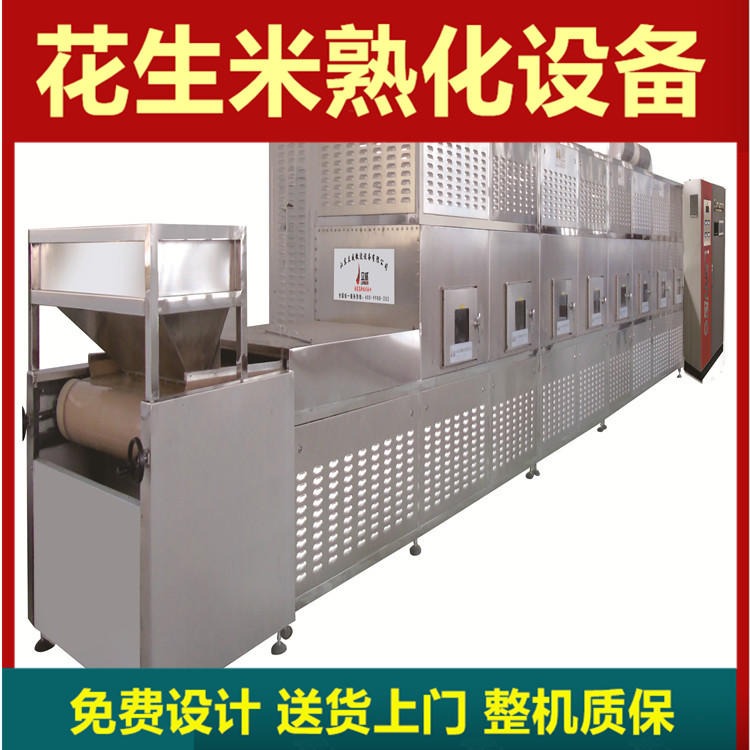 LW-20KW带壳花生微波烘烤机械 瓜子焙烤机 工业微波烘烤熟化机