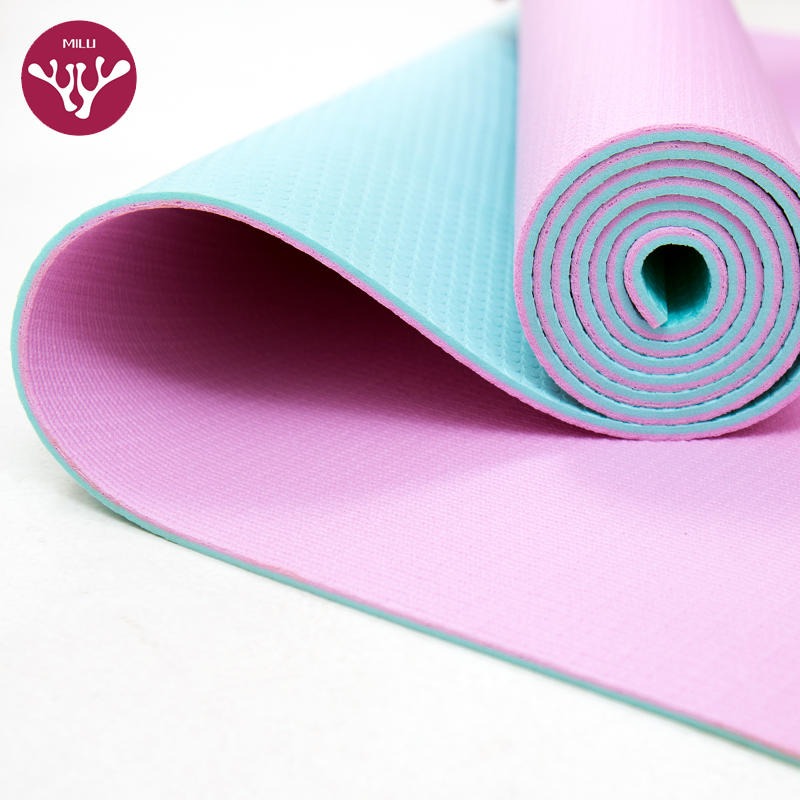 杭州朗群家居厂家直销 好的瑜伽垫 定制 高性能瑜伽垫 PVC瑜伽垫尺寸定制