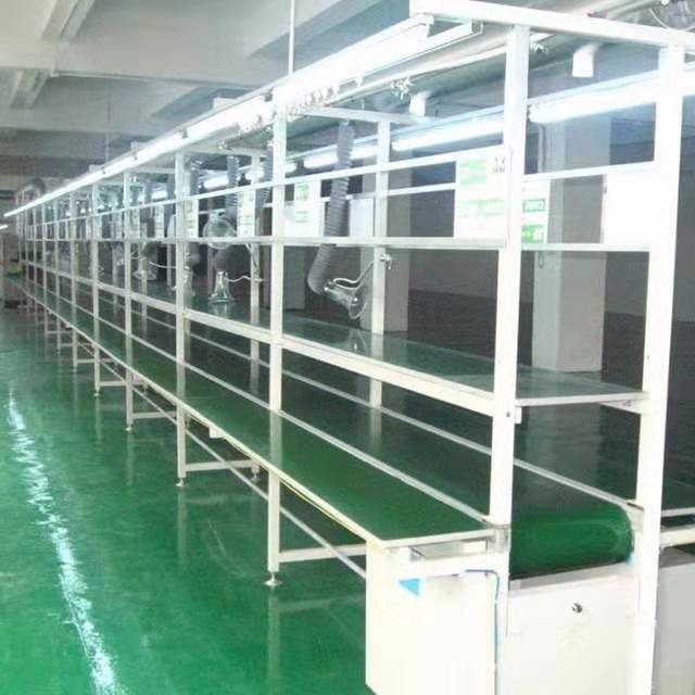 专业生产皮带流水线设备，独立工作台，皮带线流水线，转弯机，由南京天豪提供19-607