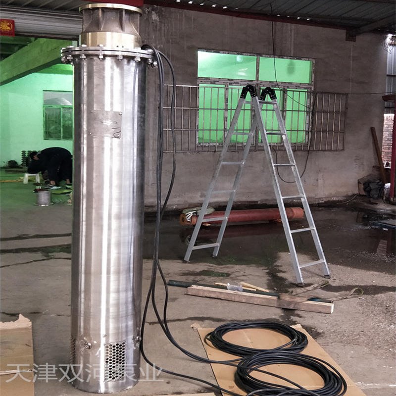 双河泵业提供优质的不锈钢深井潜水泵   耐腐蚀潜水泵  不锈钢深井多级潜水泵厂家