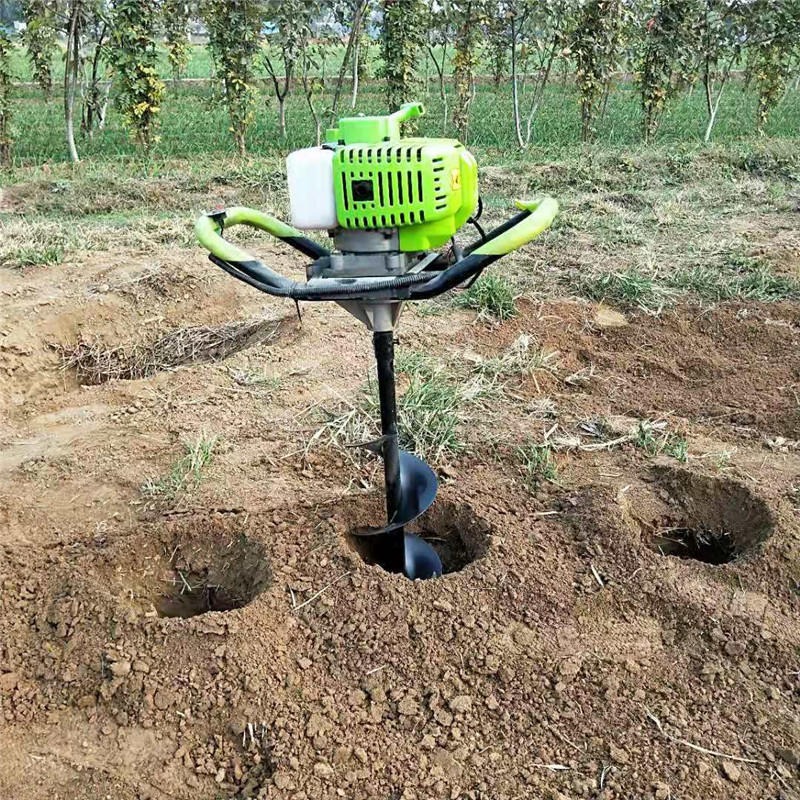苹果树施肥打洞机 小型手提式旋坑打窝机 佳鑫地钻机