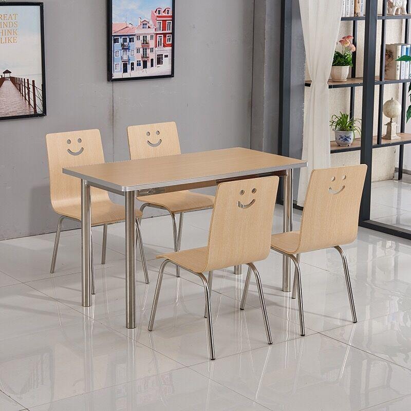 江门餐桌生产供应商  餐桌椅套装组合    休闲桌椅    员工桌椅