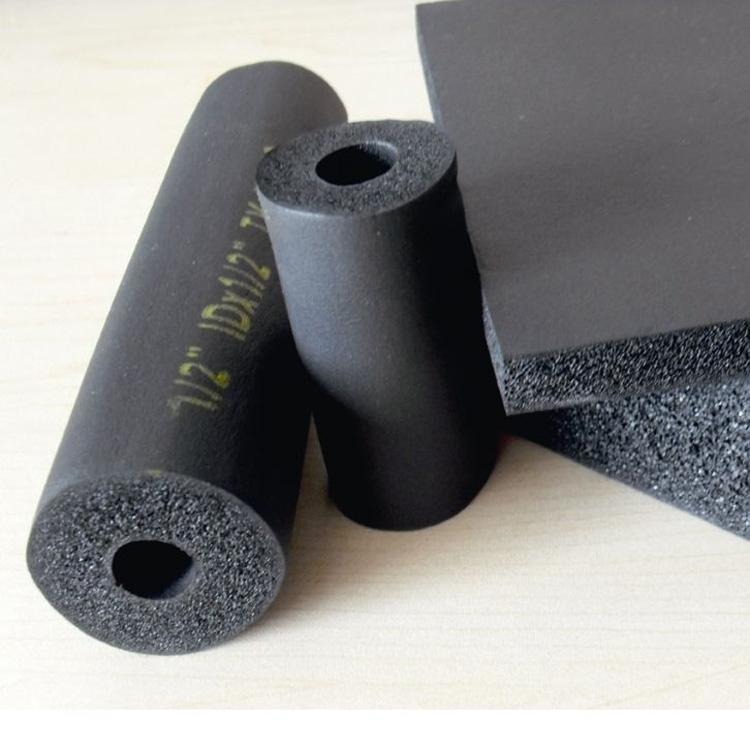 橡塑保温制品 B1级橡塑管  B1级橡塑板 量大从优 宏洺加工图片
