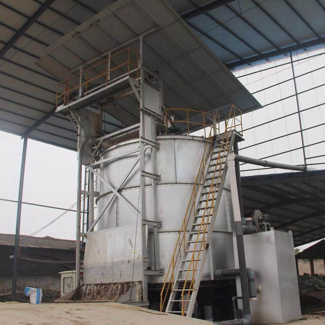 生物发酵处理设备：40m³有机肥发酵罐制造商在线直销，型号可选择