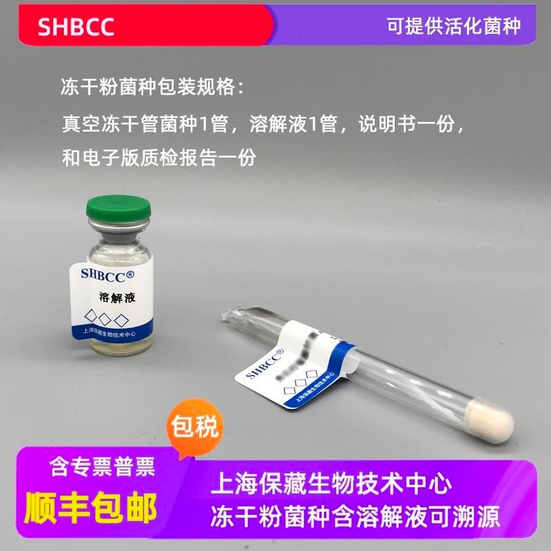 SHBCC 冻干粉   地衣芽孢杆菌 JH8  0代菌种 0代菌株 可定制 厂家直销 上海保藏中心图片