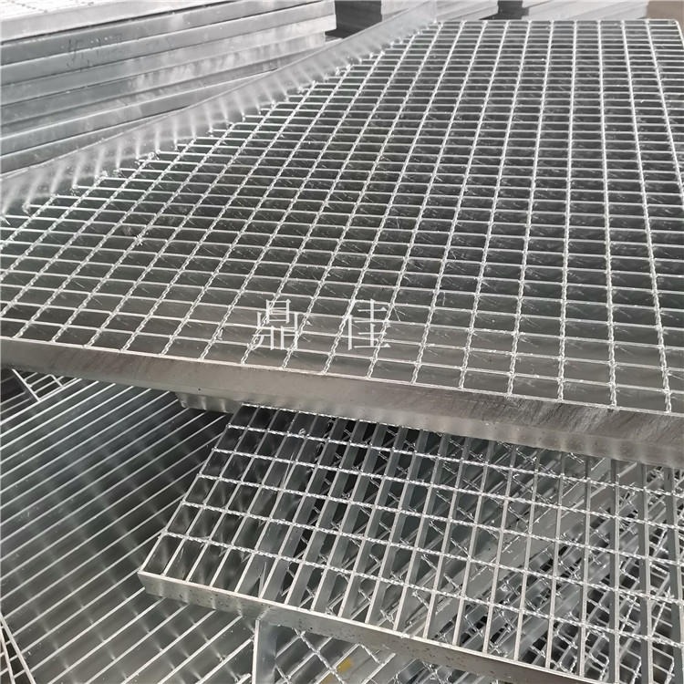 格栅板网格楼梯踏步板不锈钢地格栅排水沟井盖下水道热镀锌钢格板 鼎佳图片
