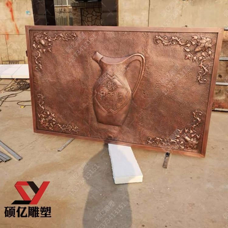 万硕 铸铜浮雕 铸铜浮雕生产厂家  浮雕背景墙  来图定制图片