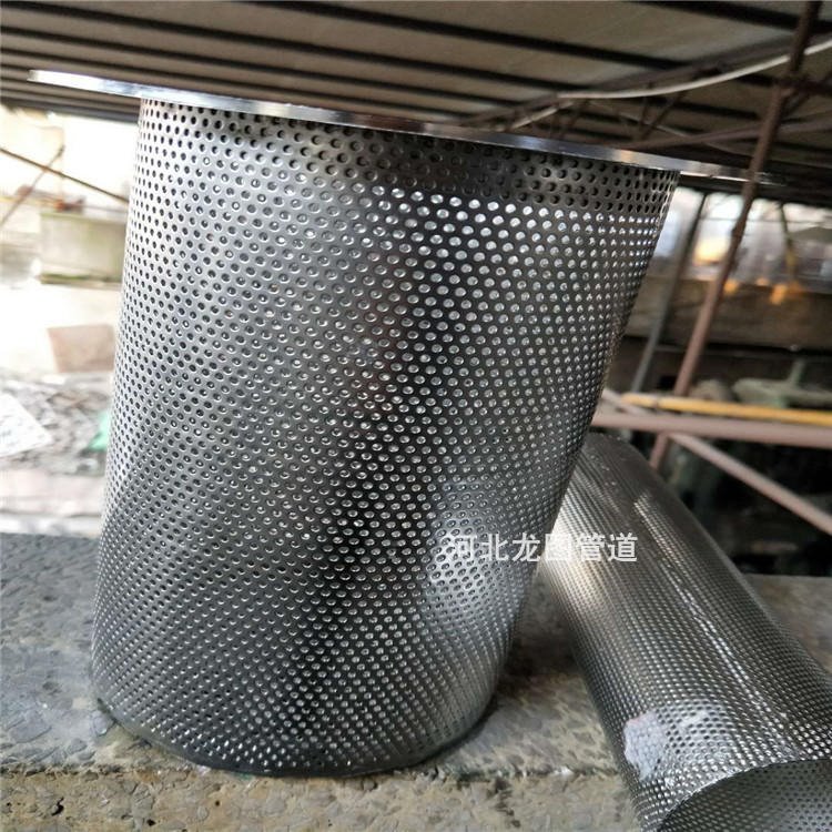 通化市  直筒筛桶 编织网小滤筒 注塑专用过滤网筒  龙图DN50 源头工厂
