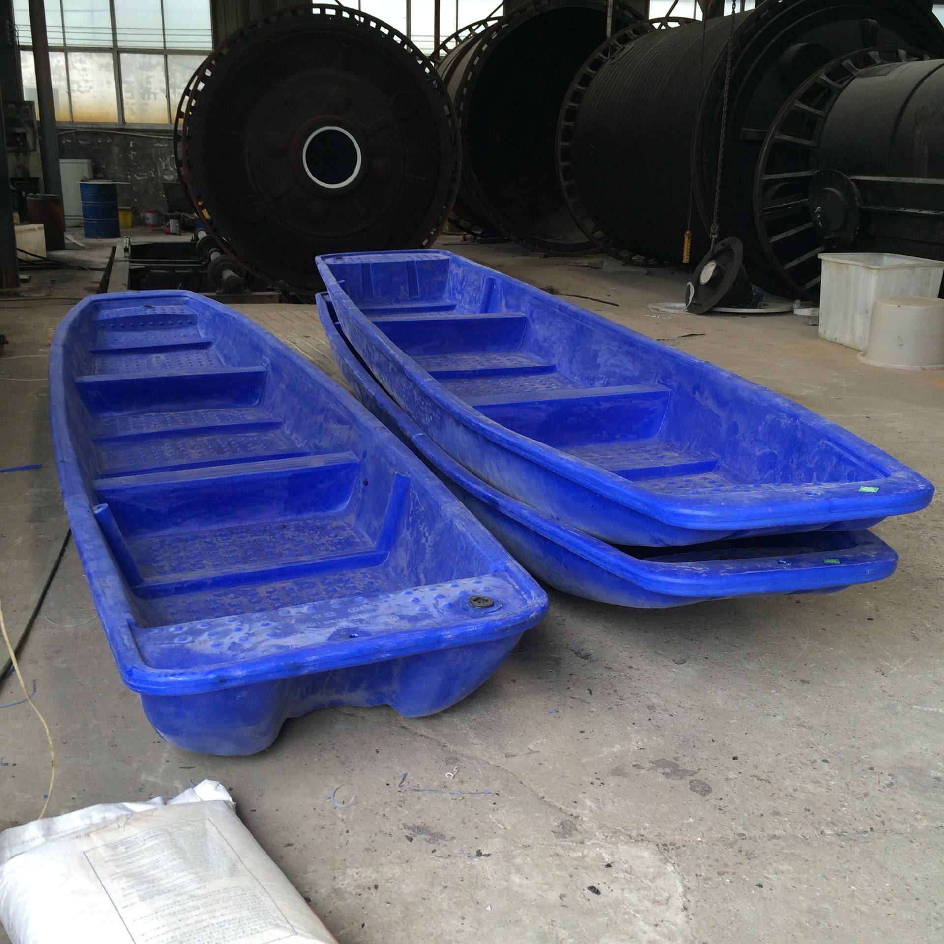 黄冈3米塑料小船 保洁船 观光小船 塑料渔船厂家直销图片