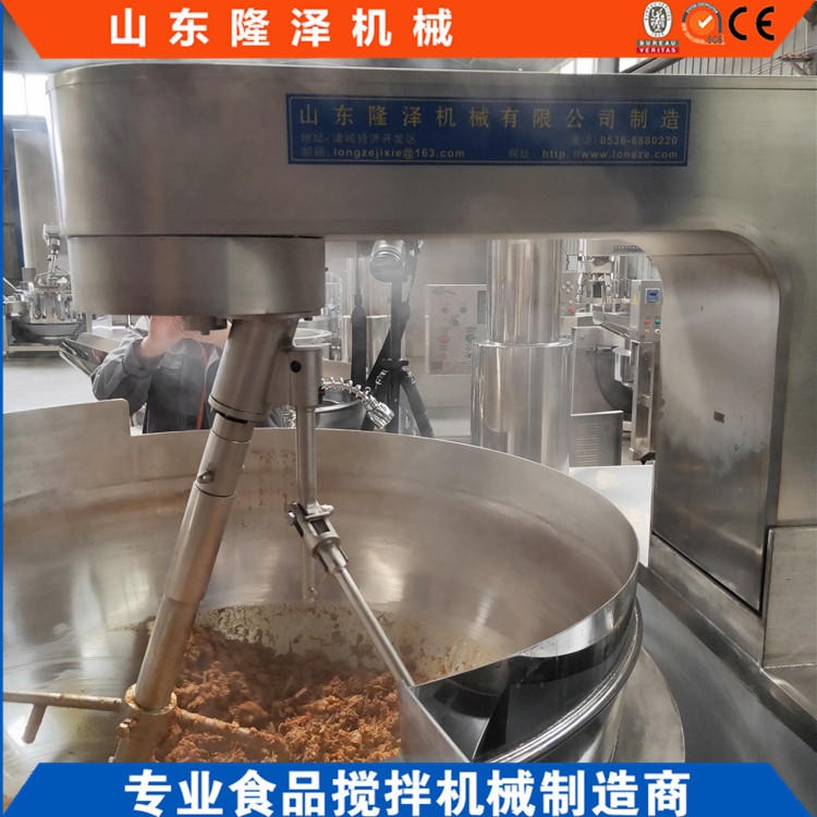 自动炒菜锅机器 一锅炒百十斤到八百斤 食堂炒菜机器设备价格厂家 304不锈钢炒锅
