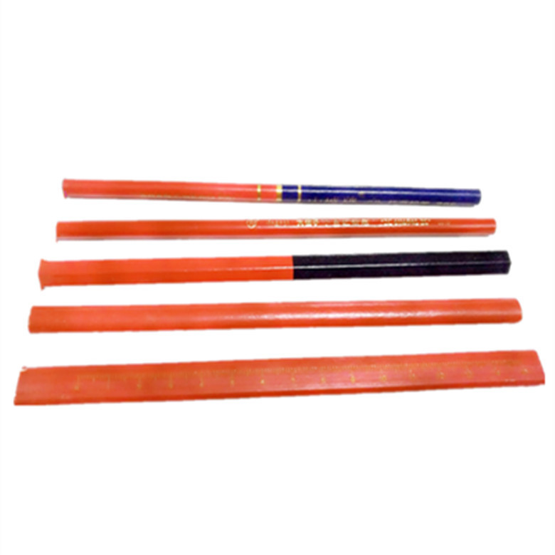 五金手动工具 红蓝木工笔、组合木工笔、木工专用笔 铅笔 木工笔示例图6