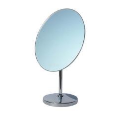 红素150-1单面化妆镜 台式柜台镜 360度旋转调节定位镜子免费设计logo 300件起订不单独零售
