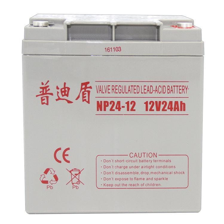 普迪盾蓄电池NP24-12 12V24AH直流屏 配电房 UPS/EPS配套电池