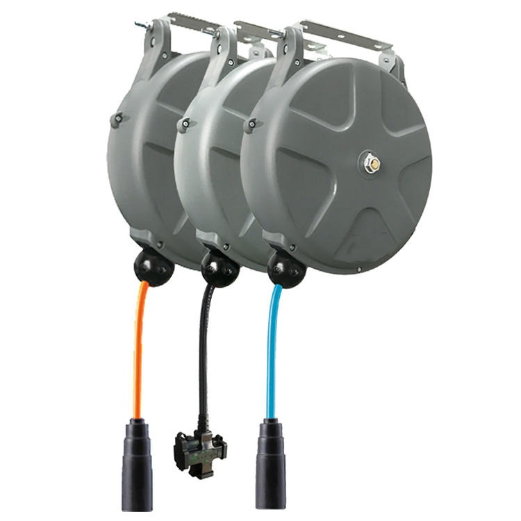 达普   DP_1   水气双管鼓 空气软管型绕线器 气鼓自动伸缩卷管器 汽车气动工具图片