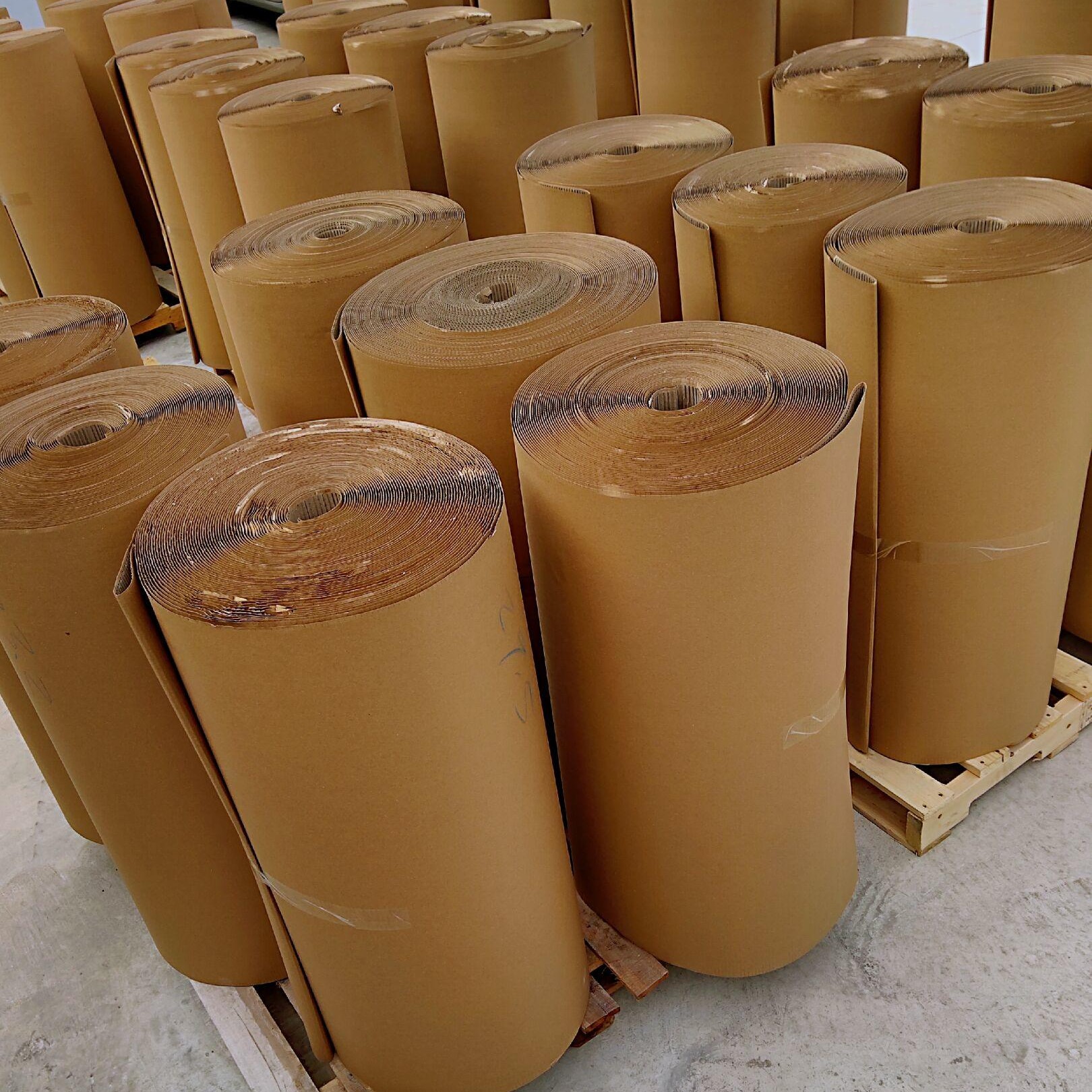 惠州瓦楞纸卷 惠州纸皮厂 家具包装纸皮 衣柜打包纸1.2-1.4米包装卷纸图片