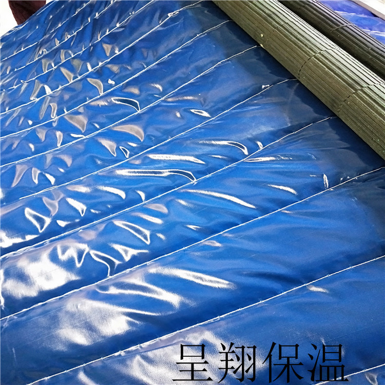 三防布保温被厂家 保温工程用棉被现货批发 定做大棚保温棉被 呈翔 提前预定
