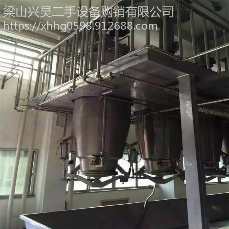 出售二手降膜蒸发器  二手不锈钢多效蒸发器 二手钛材蒸发器 二手高盐结晶蒸发器