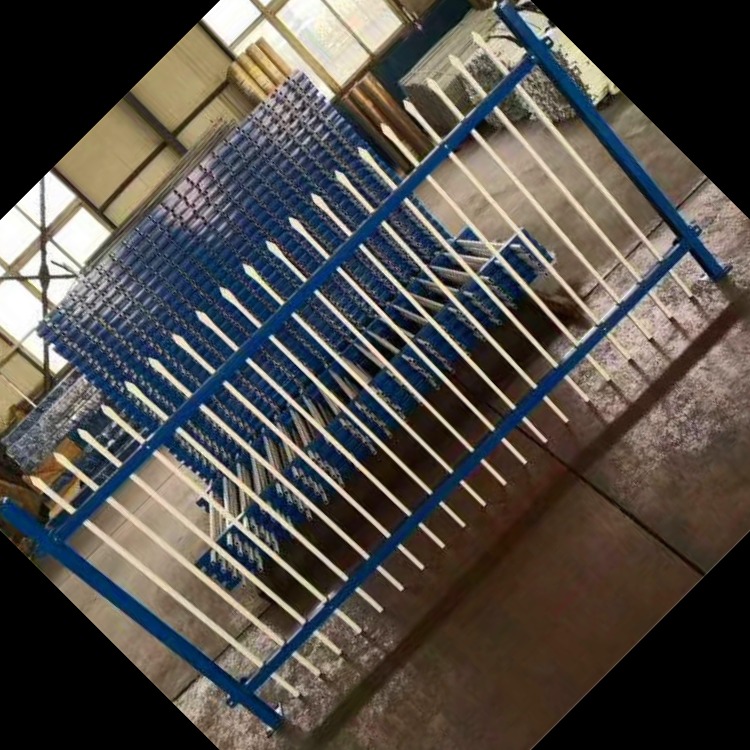 四横杠锌钢护栏现货生产厂家 烟台阳台围栏  锌钢道路中间挡栏 国标质量-鼎佳