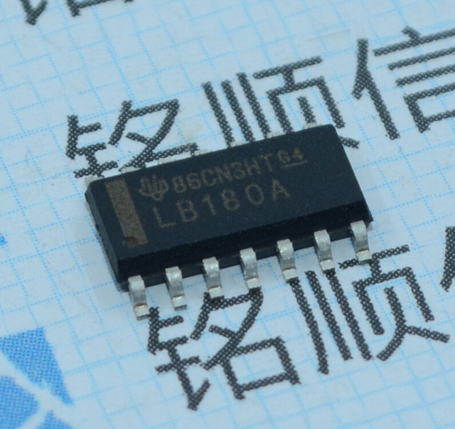 SN75LBC180ADR 芯片LB180A SOP14实物拍摄RS-485接口IC