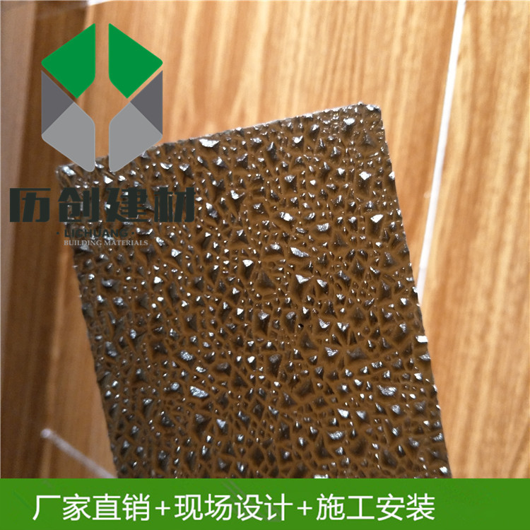 广州历创建材  1mm pc颗粒板 透光性强 室内屏风板 厂家直销示例图13