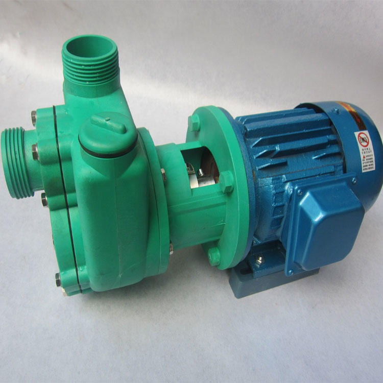 防腐蚀自吸泵 塑料离心泵 FP50-40-130(101.5)小型塑料自吸增压泵