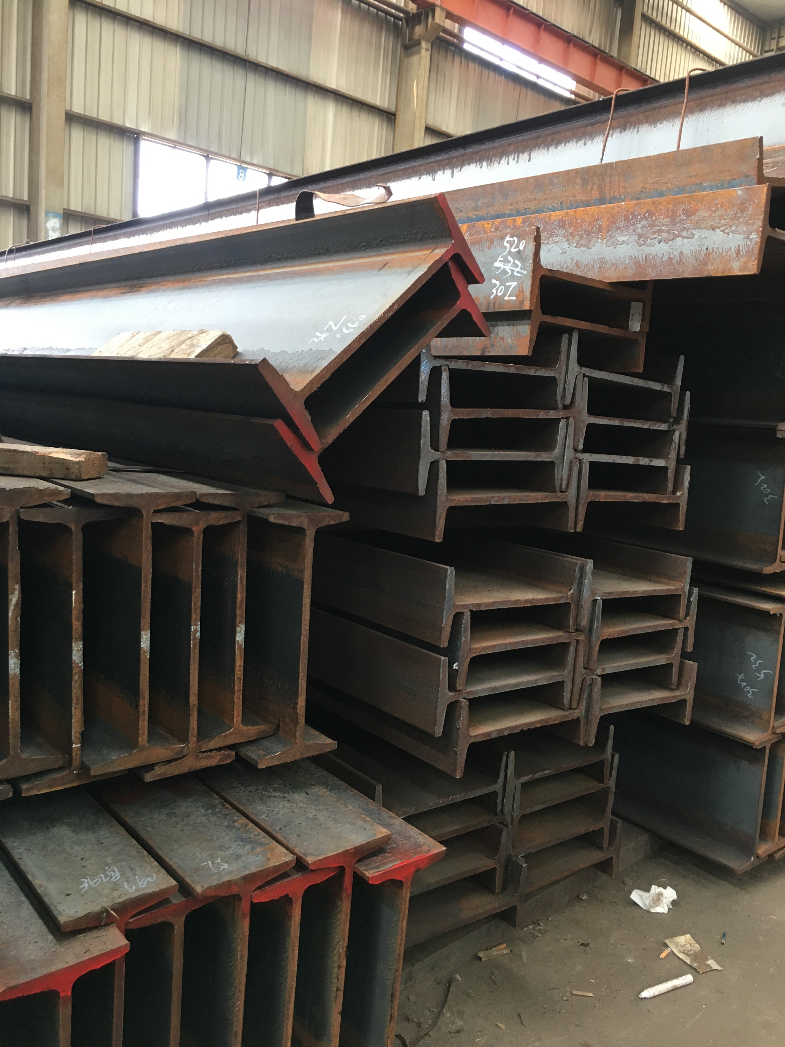 工字钢 钢结构用工字钢 镀锌工字钢 16 厂房钢结构用型材厂家加工批发