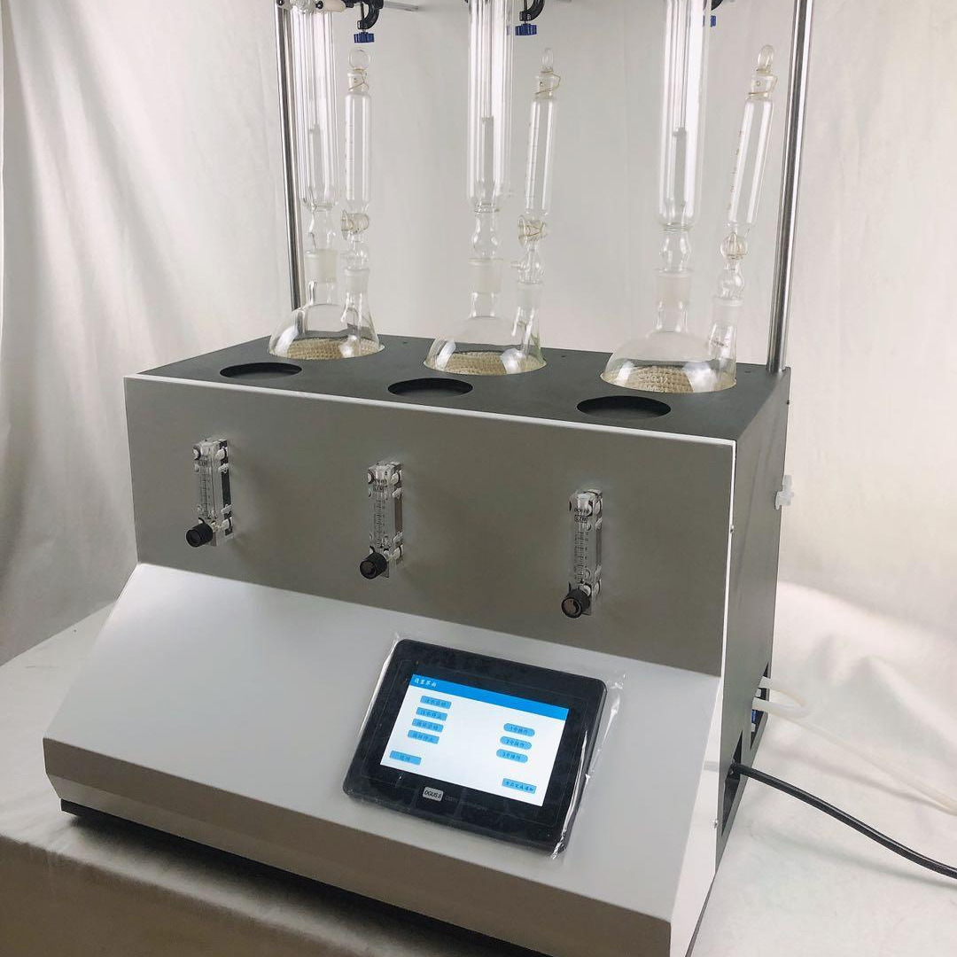 吉林多功能蒸馏仪水质检测  西安疾控氨氮预蒸馏装置智能蒸馏体机BA-ZL6A