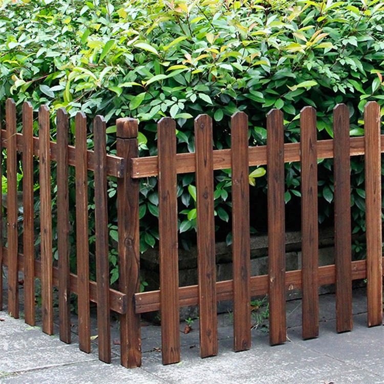 花园木质围栏 木头庭院围栏 木围栏护栏 木栅栏围栏 优质企业 佳星图片