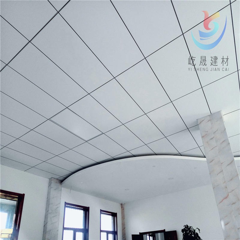 屹晟白色玻纤吸音板新报价 吸音玻纤吊顶板 室内经济型吸音天花板