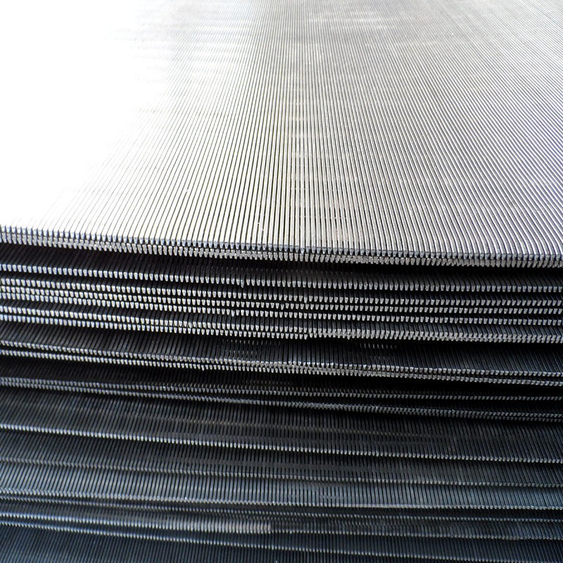 不锈钢楔形网 楔形条焊接筛网 梯形丝焊接条缝筛片 条缝筛板 按需定做