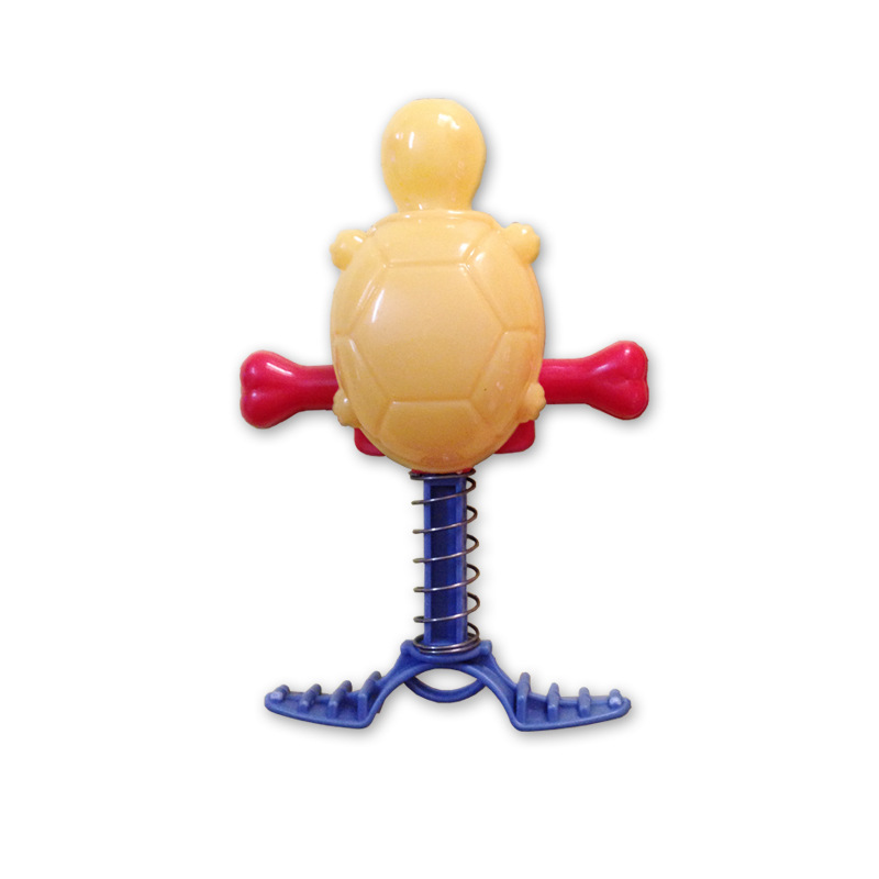 直销儿童经典飞碟玩具 乌龟飞碟 卡通弹力动物玩具批发示例图2