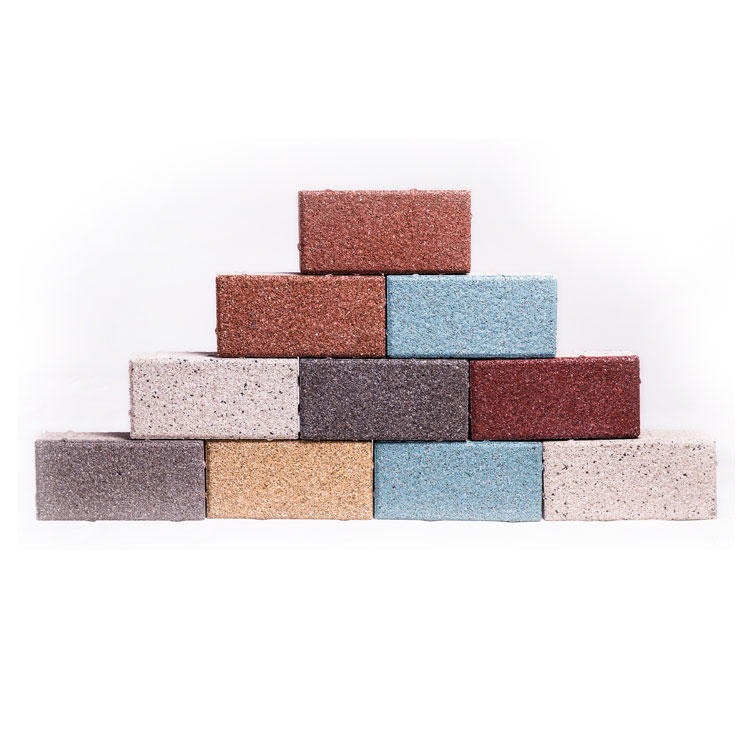 泰安生态陶瓷颗粒透水砖价格