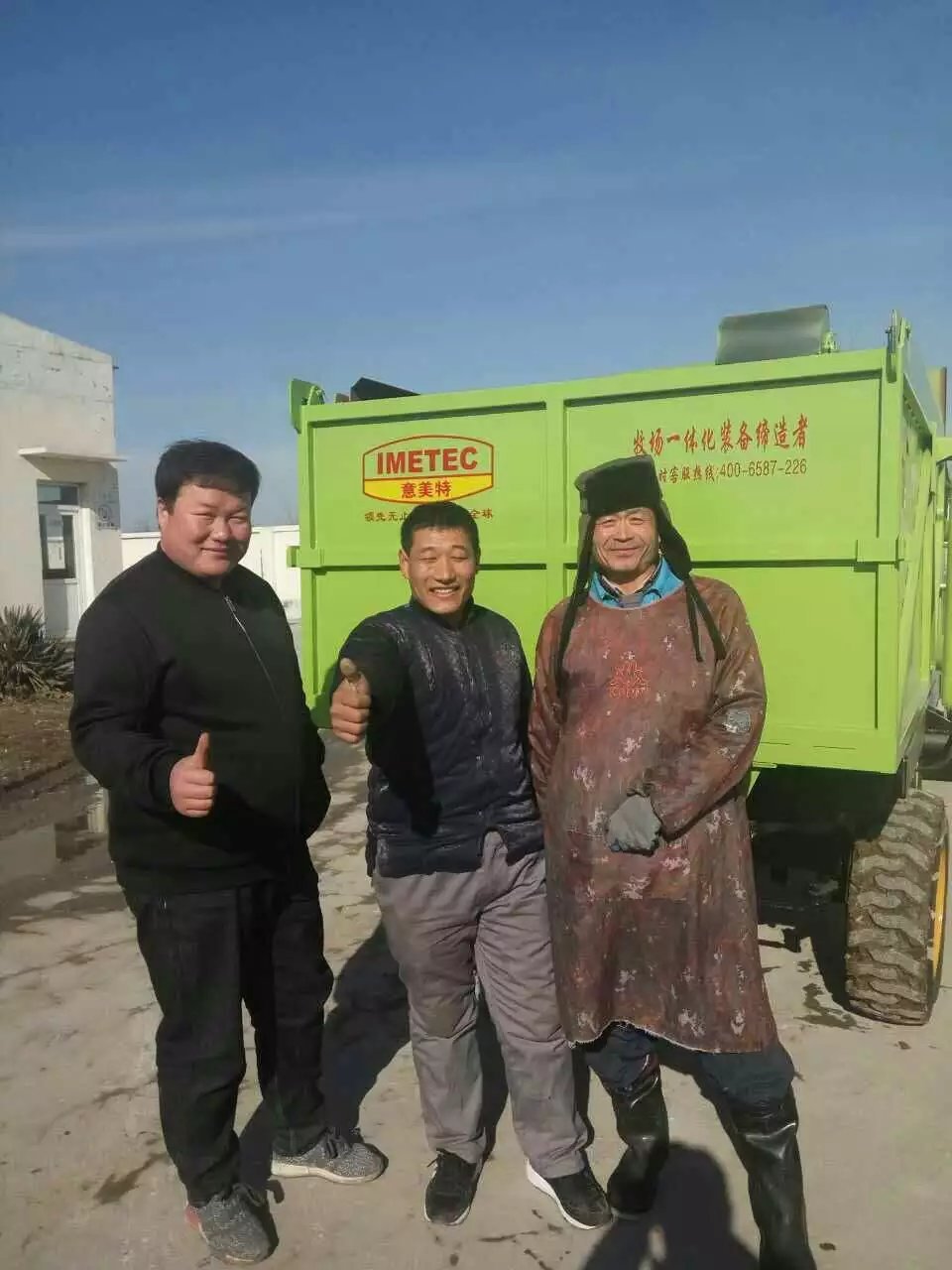 新疆宁夏畅销清粪车，牧场清粪必备清粪机 示例图4