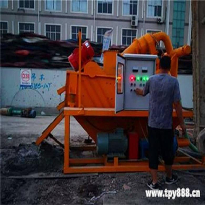 衡水洗沙场污泥脱水设备旋沙式分离器批发商山西万泽锦达机械制造WFL-250