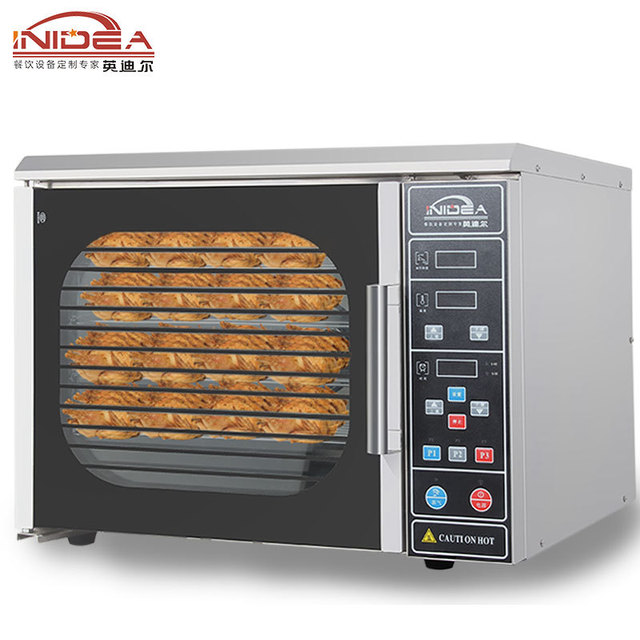英迪尔商用热风循环双层电烤箱，面包烘焙炸鸡汉堡店设备电热烤炉