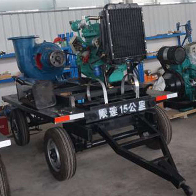 柴油机水泵 IS200-150-315离心泵 四级柴油动力水泵厂家图片